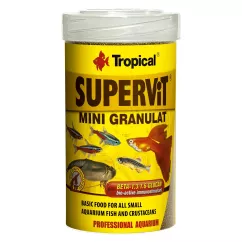 Tropical Supervit Mini Granulat Сухой корм для всех аквариумных рыб в гранулах 100 мл