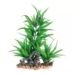 Декорація для акваріума Trixie рослини на підставці 28 см (пластик) (89303)