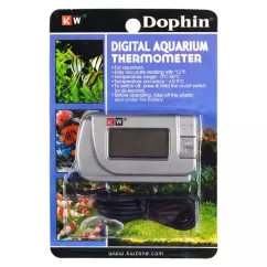 Термометр для аквариума KW Zone Dophin электронный (06-0032)