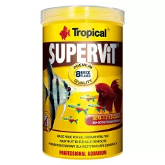 Tropical Supervit Сухой корм для всех аквариумных рыб в хлопьях 1 л