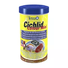 Tetra Cichlid Colour Mini Сухой корм для всех цихлид в гранулах 500 мл