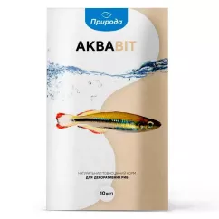 Натуральний корм для акваріумних риб Природа «Аквавіт» 10 г (для всіх акваріумних риб) (PR740119)
