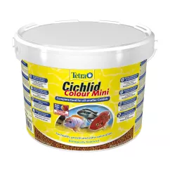 Tetra Cichlid Colour Mini Сухой корм для всех цихлид в гранулах 10 л