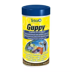 Tetra Guppy Сухой корм для аквариумных рыб гуппи в хлопьях 100 мл