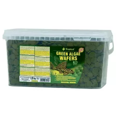 Tropical Green Algae Wafers Сухой корм для травоядных донных рыб в пластинках 5 л
