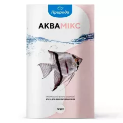 Натуральный корм для аквариумных рыб Природа «Аквамикс» 10 г (для всех аквариумных рыб) (PR740111)