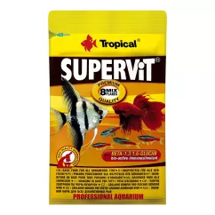 Tropical Supervit Сухой корм для всех аквариумных рыб в хлопьях 12 г