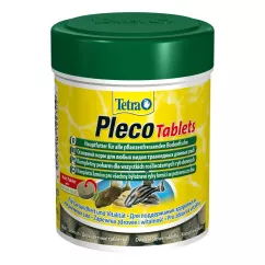 Tetra Pleco Tablets Сухий корм для травоїдних донних риб у таблетках 120 шт