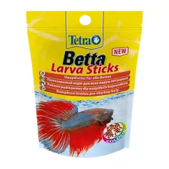 Tetra Betta Larva Sticks Сухий корм для акваріумних риб півників у паличках 5 г