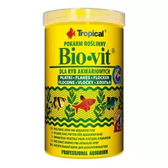 Tropical Bio-Vit Сухий корм для травоїдних риб у пластівцях 1 л