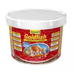 Tetra Goldfish Сухий корм для акваріумних золотих рибок у пластівцях 10 л