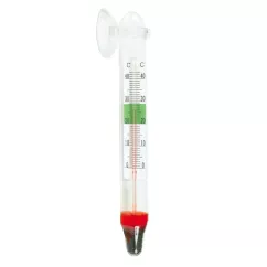 Термометр для акваріума KW Zone Aquadine з присоскою, 12 шт. (06-0023)