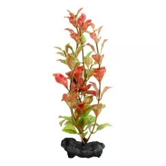 Декорація для акваріума Tetra DecoArt Plantastics рослина з обважнювачем «Red Ludwigia» M 23 см (пластик) (270442)