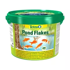 Tetra Pond Flakes Сухой корм для всех прудовых рыб в хлопьях 10 л