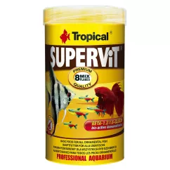 Tropical Supervit Сухий корм для всіх акваріумних риб у пластівцях 250 мл