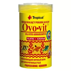 Tropical Ovo-Vit Сухий корм для всіх акваріумних риб у пластівцях 100 мл