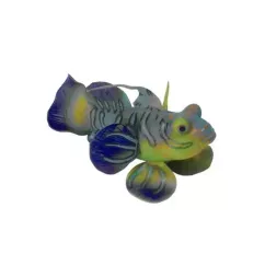 Декорация для аквариума из силикона "Рыба-мандаринка" (AM003111PB)