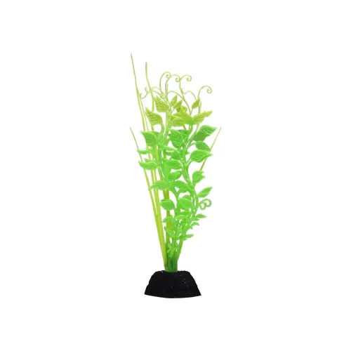 Декорация для аквариума растение силиконовое Deming Людвигия 11 х 18 см (AM309455SB) - фото №3