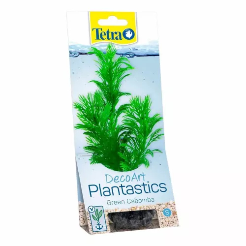 Декорация для аквариума Tetra DecoArt Plantastics растение с утяжелителем "Green Cabomba" M 23 см (пластик) (270626) - фото №2