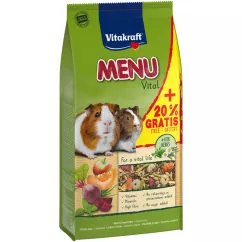 Корм для морських свинок Vitakraft «Premium Menu Vital» 1 кг + 20 % (89376)