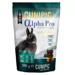 Корм для взрослых кроликов от 6 месяцев Cunipic Alpha Pro 500 г (ALCOAD5)