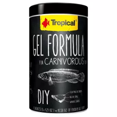 Tropical Gel Formula Carnivore Корм для м'ясоїдних цихлід ручного приготування 3 x 35 г