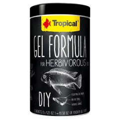 Tropical Gel Formula Carnivore Корм для травоядных рыб ручного приготовления 3 x 35 г