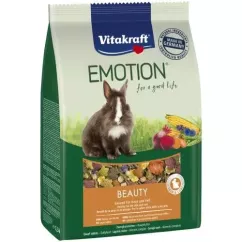 Корм для кроликів Vitakraft «Emotion Beauty Selection» 1,5 кг (для шкіри та шерсті) (33750)