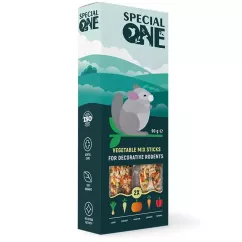 Ласощі для гризунів Special One 90 г / 2 шт (овочевий мікс) (PR242350)