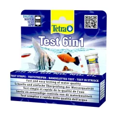 Tetra Test 6in1 Набор индикаторных тестов для воды 10 шт