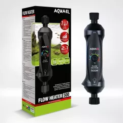 Обігрівач проточний Aquael Flow Heater 500 Вт з системою регулювання One Touch, 500 W (122918)
