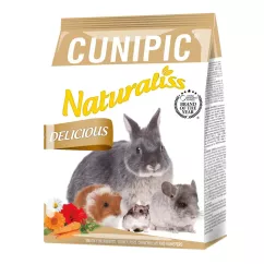 Снеки Cunipic Naturaliss Delicious для кроликів, морських свинок, хом'яків та шиншил, 60 г (NATUDE)