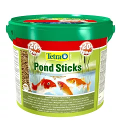 Tetra Pond Sticks Сухой корм для всех прудовых рыб в палочках 10 л + 2 л