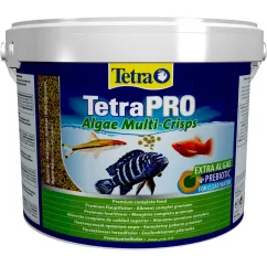 Tetra TetraPro Algae Сухой корм для травоядных рыб в чипсах 10 л