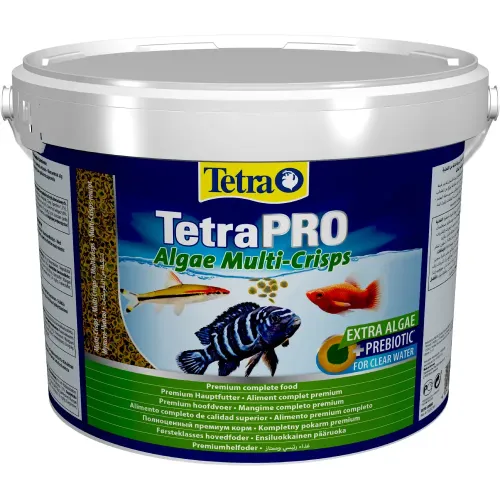 Tetra TetraPro Algae Сухий корм для травоїдних риб у чіпсах 10 л - фото №2