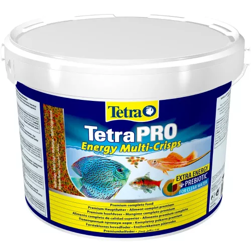 Tetra TetraPro Energy Сухой корм для всех аквариумных рыб в чипсах 10 л - фото №2