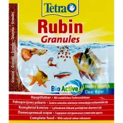 Tetra TetraRubin Granules Сухой корм для всех аквариумных рыб в гранулах 15 г