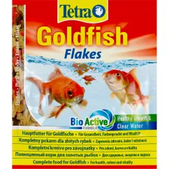 Tetra Goldfish Сухий корм для акваріумних золотих рибок у пластівцях 12 г