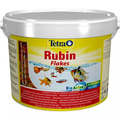 Сухой корм для аквариумных рыб Tetra в хлопьях «TetraRubin» 10 л (для всех аквариумных рыб) (769922) - фото №3