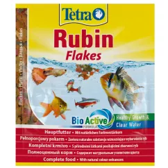 Сухий корм для акваріумних риб Tetra в пластівцях «TetraRubin» 12 г (для всіх акваріумних риб) (766396)