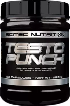 Стимулятор тестостерону Scitec Nutrition Testo Punch 120 капсул (5999100003422)