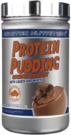 Замінник харчування Scitec Nutrition Protein Pudding 400 г подвійний шоколад (5999100025172)