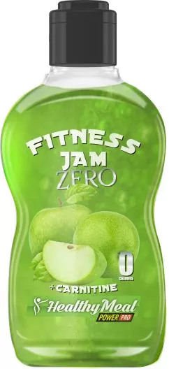 Фітнес-джем Power Pro ZERO з карнітином 200 г Зелене яблуко (4820214001411)