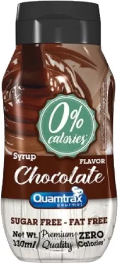 Сироп Quamtrax Syrup Chocolate 330 мл (8436046979581)