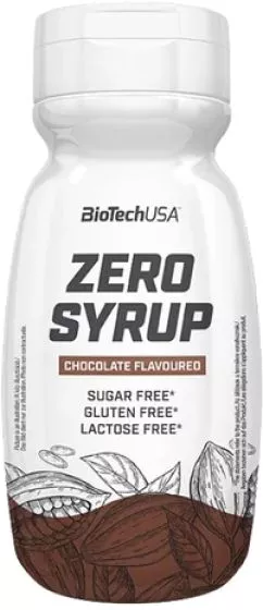 Замінник харчування BioTech Zero Syrup 320 мл шоколад (5999076233090)