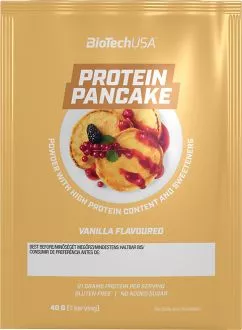 Заменитель питания BioTech Protein Gusto Pancake 40 г ваниль (5999076219292)