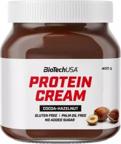 Замінник харчування BioTech Protein Cream 400 г Какао-лісовий горіх (5999076235162)