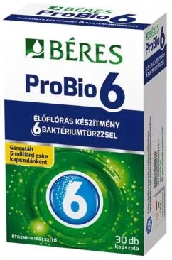 Пробиотик Береш Фарма ПроБио6 №30 (5997207711424)