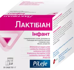 Диетическая добавка PiLeJe Лактибиан Инфант пробиотик 30 саше (3401545503877)