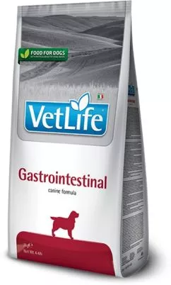 Сухой лечебный корм Farmina Vet Life Gastrointestinal диет. питание, 2 кг (8010276025289)